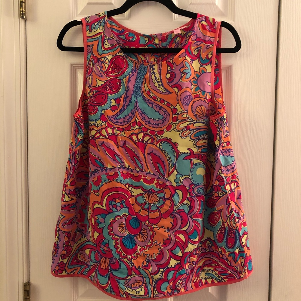 Lilly silk top